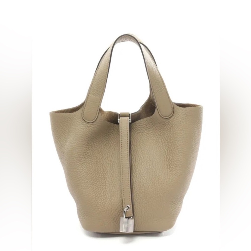 👛Cowhide Leather Mine Bucket Bag